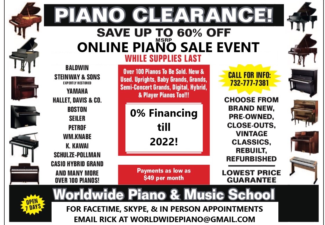Piano Stores in NJ